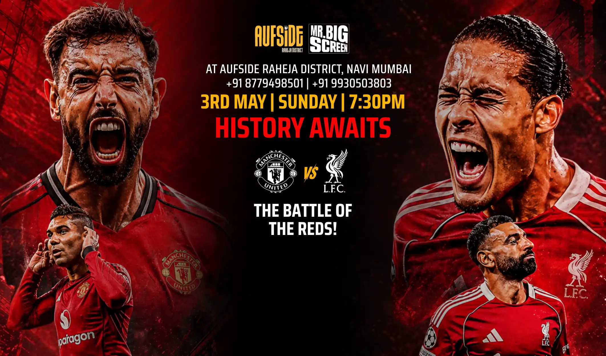 Premier League Screening- Manchester United Vs Liverpool, Navi Mumbai
